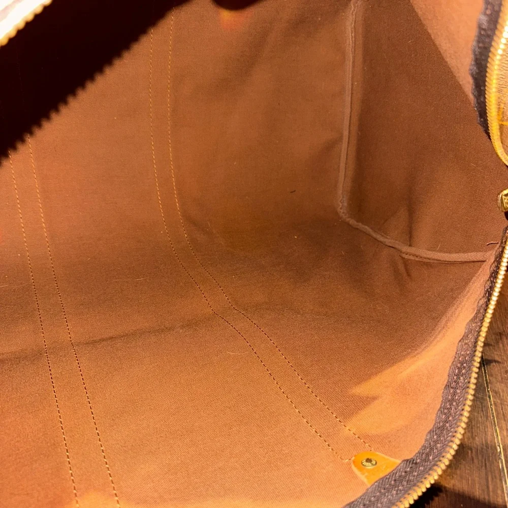 Louis Vuitton Classic Monogram Keep All 55 Duffle Overnight Bag WITH COA! - Picture 6 of 16